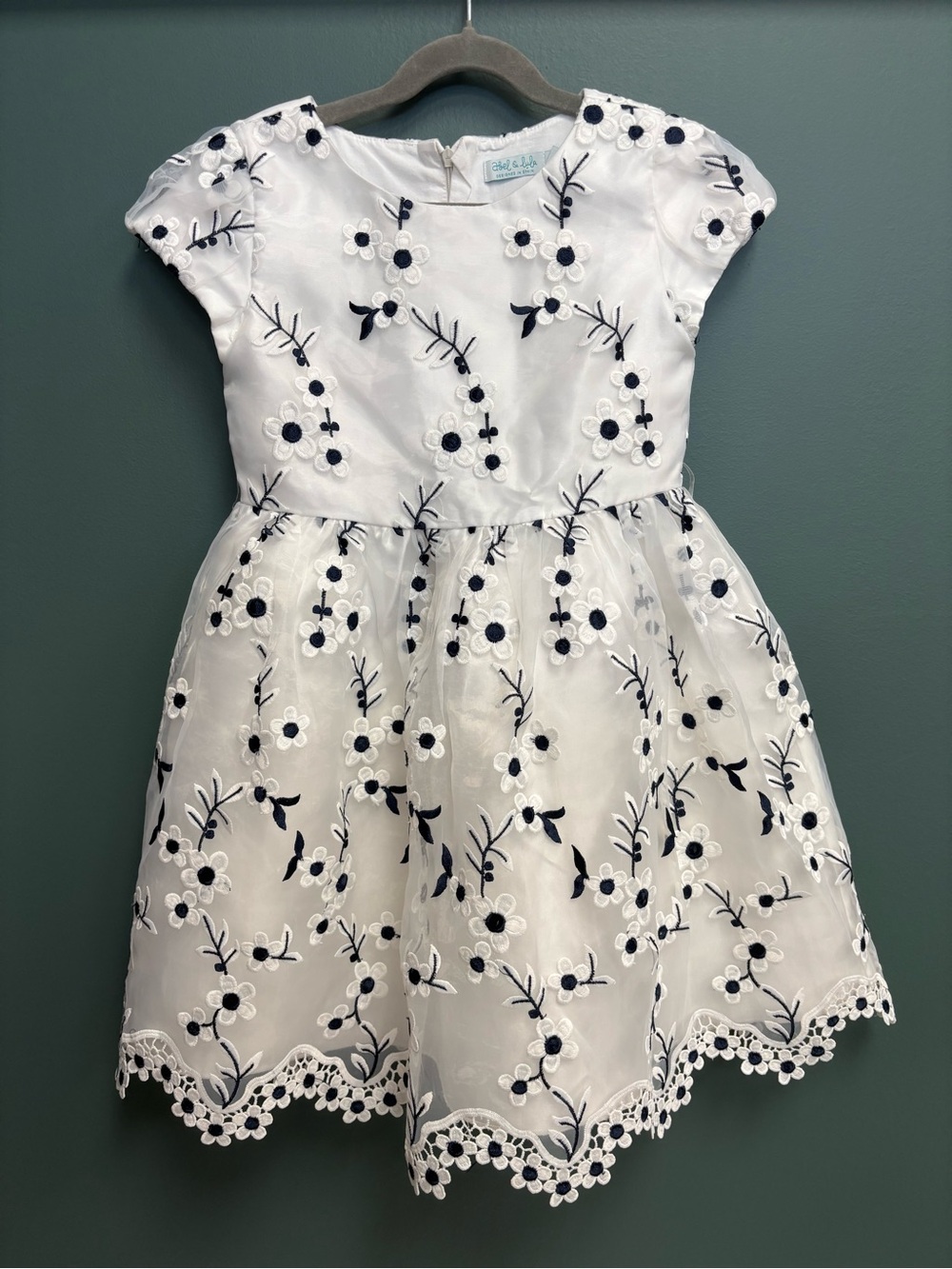Abel & Lula floral lace dress